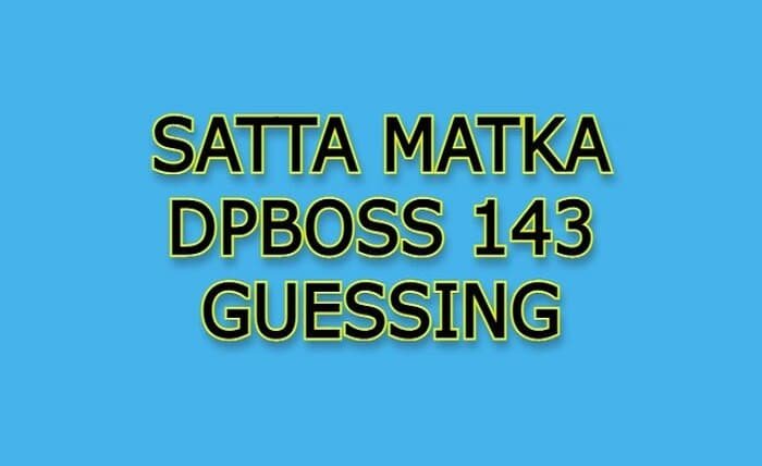 143 Matka Guessing