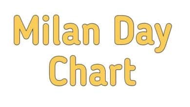 Milan Night Matka Chart